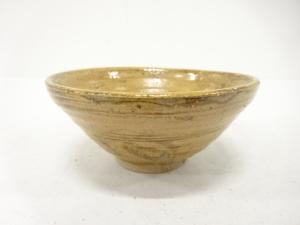 彫刷毛目　茶碗